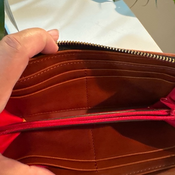 Dooney & Bourke Black Textured Wallet - Picture 6 of 11